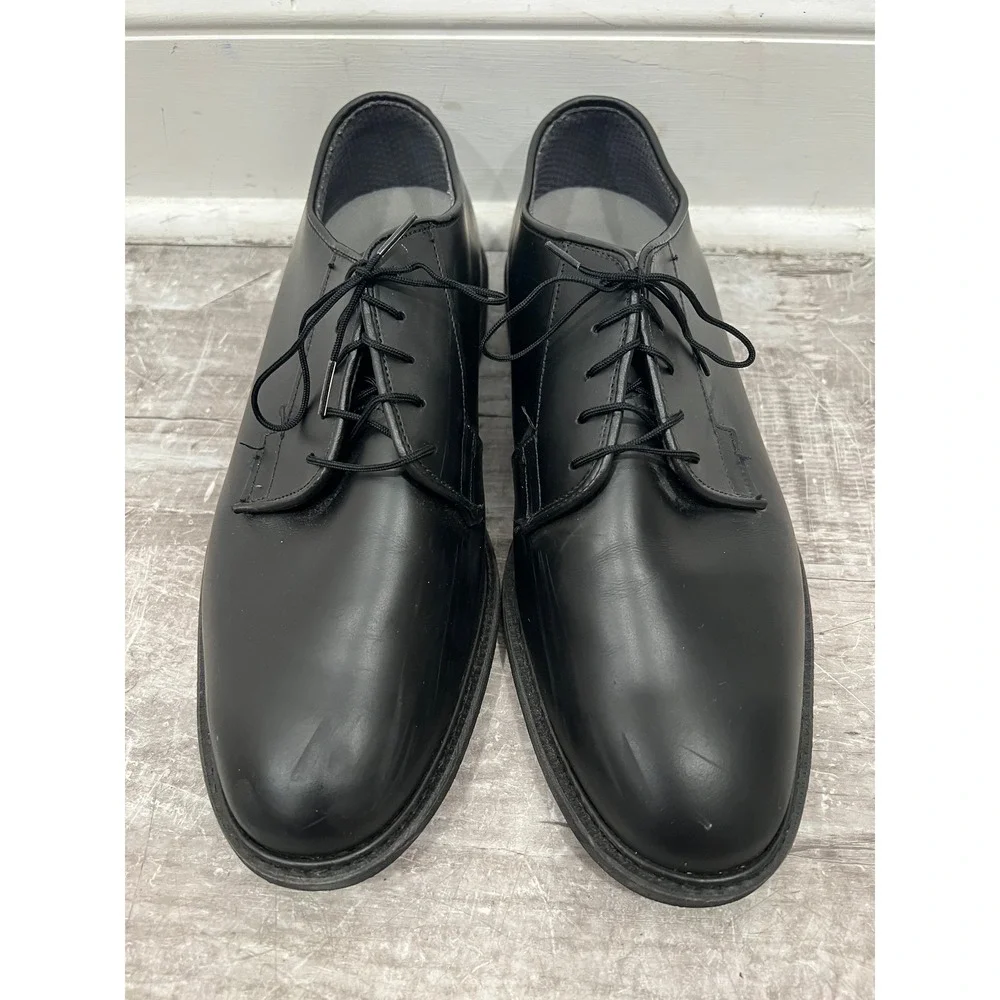 ALTAMA Military Dress Oxfords Black Leather Shoes 11.5D E00941A SPE1C1-15-D-1067